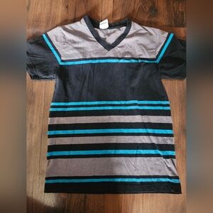 Gioberti Short Sleeves Stripes Tee Boy's Size 12